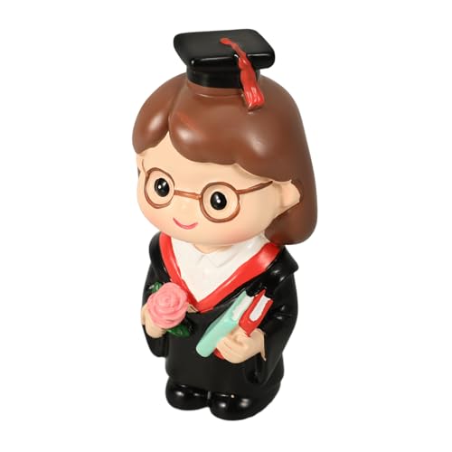 ABOOFAN Graduation Cake Topper Resin Figurine Doktorin Tortendeko Abschlussfeier Party Dekoration Süße Kuchenverzierung für Cupcakes und Dessert Tischdeko ABOOFAN Graduation Cake Topper Resin Figurine Doktorin Tortendeko Abschlussfeier Party Dekoration Süße Kuchenverzierung für Cupcakes und Dessert Tischdeko von ABOOFAN