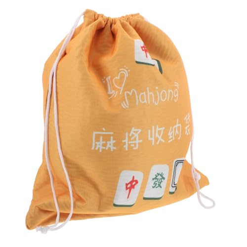 ABOOFAN Großer Mahjong Aufbewahrungsbeutel aus Weichem Stoff mit Kordelzug Wiederverwendbarer Organizer für Spielsteine Schützend Staub Feuchtigkeitsresistent für Zuhause und Reisen ABOOFAN Großer Mahjong Aufbewahrungsbeutel aus Weichem Stoff mit Kordelzug Wiederverwendbarer Organizer für Spielsteine Schützend Staub Feuchtigkeitsresistent für Zuhause und Reisen von ABOOFAN