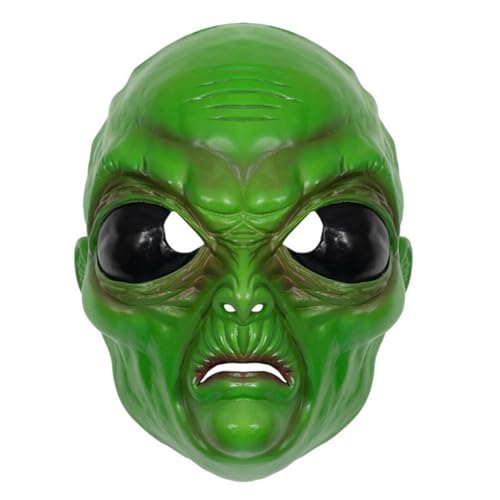 ABOOFAN Alien-Maske Halloween-Dekoration Halloween-Maske -Requisite Party-Cosplay-Maske Festival-Cosplay-Maske Gruselige Kopfbedeckung Cosplay-Party-Maske Party-Gruselmaske von ABOOFAN