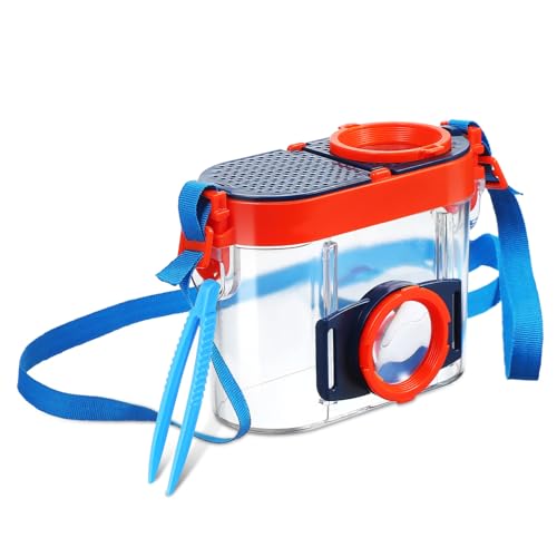 ABOOFAN Insektenbeobachtungsbox Transparent mit Vergrößerungsglas Multifunktionales Naturerkundungsset für Junge Mädchen Outdoor Entdeckung Insekten Sammeln und Beobachten Kunststoff ABOOFAN Insektenbeobachtungsbox Transparent mit Vergrößerungsglas Multifunktionales Naturerkundungsset für Junge Mädchen Outdoor Entdeckung Insekten Sammeln und Beobachten Kunststoff von ABOOFAN