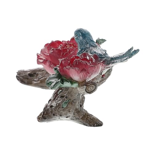 ABOOFAN Elegante Kolibri Figurine Harz Sammeln Vogel Statue Porzellan Tee Becher von ABOOFAN