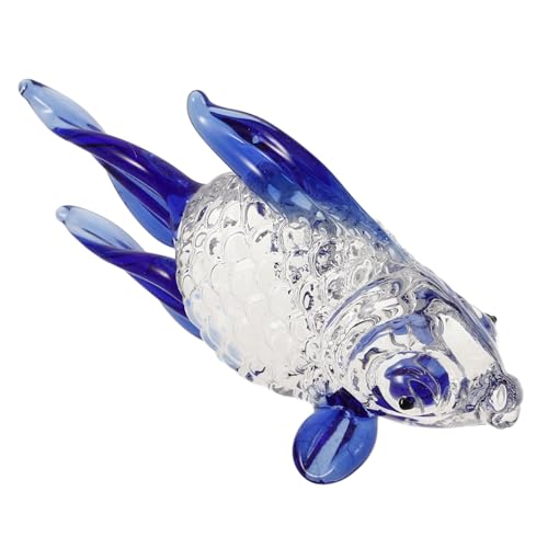 ABOOFAN Kristallglas Tisch Dekor Fisch Tischdekoration Aquarium Fisch Ornamente Modell Tropische Fische Skulptur Miniatur Fisch Tier Aquarium Dekoration von ABOOFAN