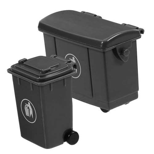 ABOOFAN Miniatur Miniatur Müllbehälter Puppenhaus Zubehör für Mini Haus Dekoration Realistische Abfalltonne Robust Draußen Geeignet ABOOFAN Miniatur Miniatur Müllbehälter Puppenhaus Zubehör für Mini Haus Dekoration Realistische Abfalltonne Robust Draußen Geeignet von ABOOFAN