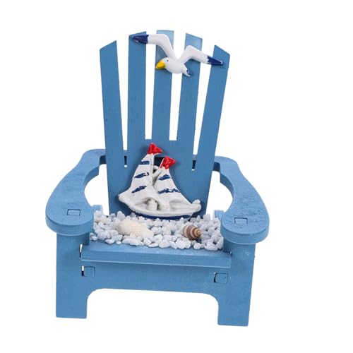 ABOOFAN Miniatur Strandstuhl Dekoration Modell Holzliege Puppenhaus Strandkorb Thema Deko Stuhl für Sommer Mikrolandschaft Küste ABOOFAN Miniatur Strandstuhl Dekoration Modell Holzliege Puppenhaus Strandkorb Thema Deko Stuhl für Sommer Mikrolandschaft Küste von ABOOFAN