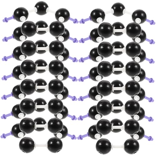 ABOOFAN Molekülmodell Kunststoff Wissenschaftliches Strukturmodell für Chemieunterricht und Experimente Langlebiges Molekularbaukasten für Schul Laborgebrauch Pädagogisches Lehrinstrument ABOOFAN Molekülmodell Kunststoff Wissenschaftliches Strukturmodell für Chemieunterricht und Experimente Langlebiges Molekularbaukasten für Schul Laborgebrauch Pädagogisches Lehrinstrument von ABOOFAN