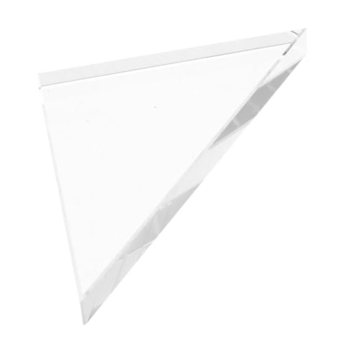 ABOOFAN Optisches Glas Dreiecksprisma Präzises Transparentes Prisma für Physikunterricht Langlebig Schülerfreundlich Vielseitig für Optische Experimente und Lichtbrechung ABOOFAN Optisches Glas Dreiecksprisma Präzises Transparentes Prisma für Physikunterricht Langlebig Schülerfreundlich Vielseitig für Optische Experimente und Lichtbrechung von ABOOFAN