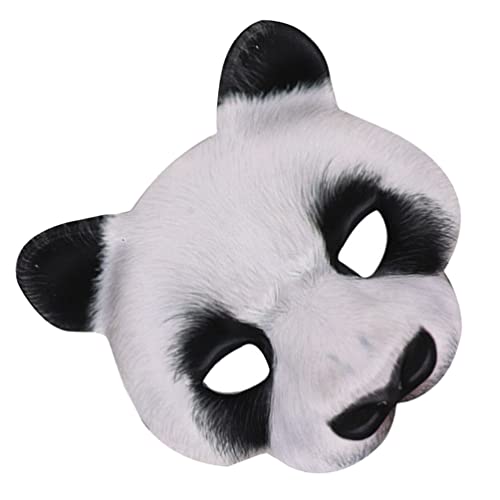 ABOOFAN Panda-maske Maskerade Für Männer Maskerademaske Für Männer Urlaubsparty Gefallen Halloween-party-masken Zootiermasken Für Kinder Cosplay-tier Abschlussball Mann Kleidung Eva Weiß von ABOOFAN