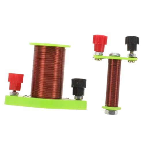 ABOOFAN Physik Experiment Kupferspule Elektromagnetische Induktionsspule mit Originalsekundärspule für Lenzsche Gesetz Lehrversuch Elektromagnetische Induktion Solenoidcoil ABOOFAN Physik Experiment Kupferspule Elektromagnetische Induktionsspule mit Originalsekundärspule für Lenzsche Gesetz Lehrversuch Elektromagnetische Induktion Solenoidcoil von ABOOFAN