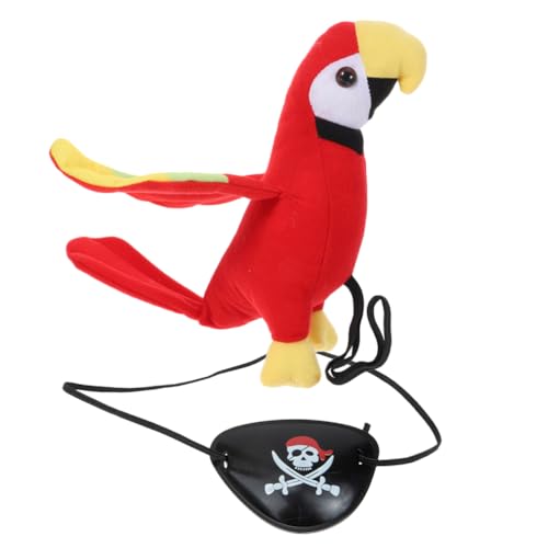 ABOOFAN Plüsch Piratenpapagei Requisiten Für Kinder Halloween Kostüm Zubehör Schulterpapagei Für Piraten Kostüme Und Rollenspiele 2 Stück ABOOFAN Plüsch Piratenpapagei Requisiten Für Kinder Halloween Kostüm Zubehör Schulterpapagei Für Piraten Kostüme Und Rollenspiele 2 Stück von ABOOFAN