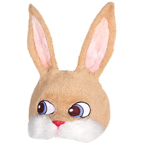 ABOOFAN Plüsch Osterhasen Masken Kaninchenkopf Masken Tiere Cosplay Masken Kaninchen Maskottchen Kostüm Cosplay Partykleid Für Osterparty Ornament von ABOOFAN