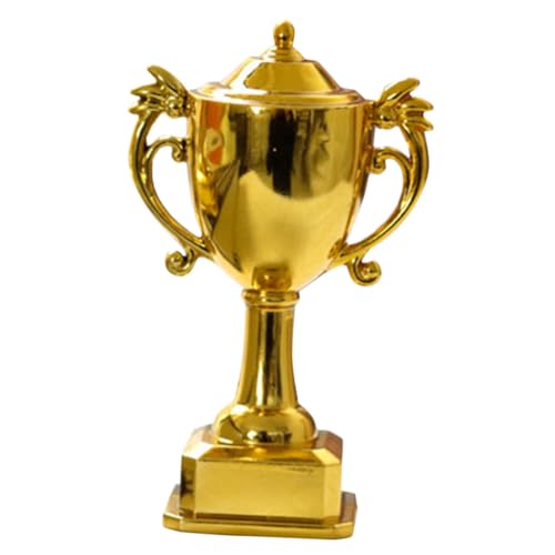 ABOOFAN Puppenhaus-trophäe Mini-trophäen Trophäe Spielzeug Mini-trophäe Für Kinder Baseball-trophäe Für Kinder Miniatur-trophäendekoration Mini-hausfußball-trophäe Plastik Golden von ABOOFAN