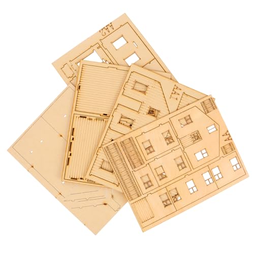 ABOOFAN Puzzle-holzmodell Mechanisches 3D-Puzzle Mechanisches Puzzle Aus Holz 3D Holzpuzzles Für Erwachsene 3D DIY-denksportaufgaben Europäische Ländliche Dekoration Golden Hölzern von ABOOFAN