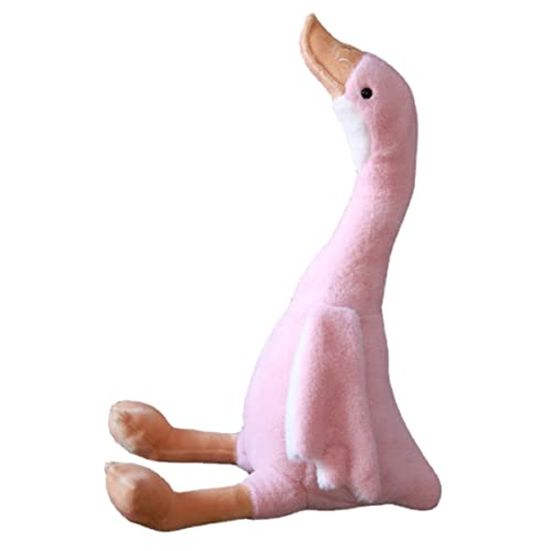 ABOOFAN Schwan Plüschtier Kuscheltier Das Tier Tiere Kinderspielzeug Kawaii Plüsch Schwan Gefüllter Schwan Plüsch Plüschtier Plüschtiere Für Mädchen Gänse Plüsch Rosa Pp Baumwolle von ABOOFAN