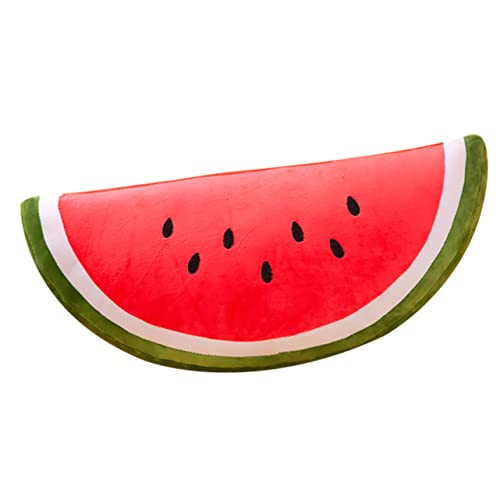 ABOOFAN Wassermelonenkissen Kuscheltier für valentinsgeschenk Toys Bausatz gefüllte Wassermelone gefülltes Obstspielzeug Home Sofa PP Baumwolle rot von ABOOFAN