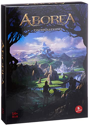 ABOREA - Tischrollenspiel (8. Edition): Für 1 bis 8 Spieler, Black von ABOREA