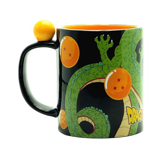 ABYSTYLE 184021 Tasse Abymug921 Super 3D Shenron & Dragon Balls, Mehrfarbig von ABYSTYLE