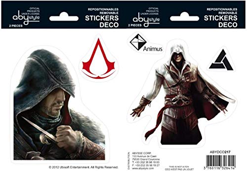 ABYSTYLE - ASSASSIN'S CREED - Stickers - 16x11cm - Ezio/Altaïr von ABYSTYLE