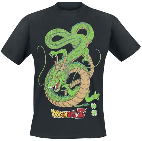 ABYstyle - Dragon Ball - T-Shirt - Herren - Shenron - Schwarz (XS) von ABYSTYLE