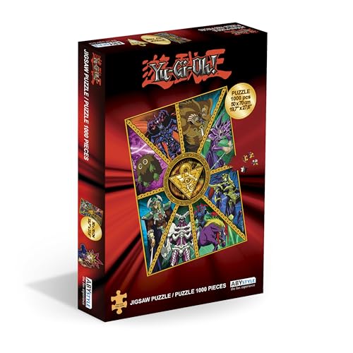 ABYstyle - YU-GI-Oh! 1000-teiliges Puzzle Die Monster von Yugi MUTO, 50 x 70 cm, ABYJDP018, Mehrfarbig von ABYSTYLE