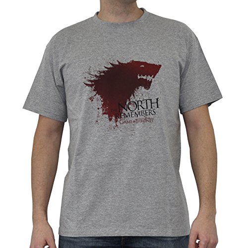 Abystyle ABYstyleABYTEX231-S T-Shirt Abysse Game of Thrones The North Short Sleeve Man Basic (Small) von ABYSTYLE