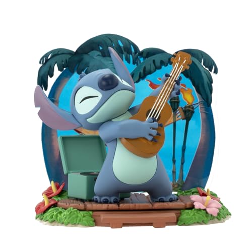 Lilo & Stitch SFC Super Figure Collection - Stitch Gitarre Unisex Sammelfiguren Standard von ABYSTYLE