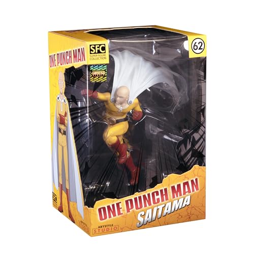 Abysse Corp One Punch Man Actionfigur Saitama 1:10 Scale Bedruckt, aus PVC, in Geschenkverpackung. von ABYstyle Studio