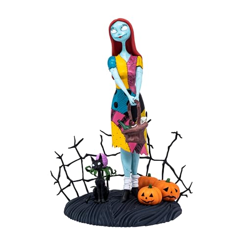 SFC Super Figure Collection Nightmare Before Xmas Figur Sally blau/pink/gelb, Bedruckt, 100% Kunststoff, in Geschenkverpackung. von ABYstyle Studio