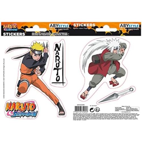 ABYstyle - NARUTO SHP - Stickers - 16x11cm - Naruto / Jiraiya von ABYSTYLE