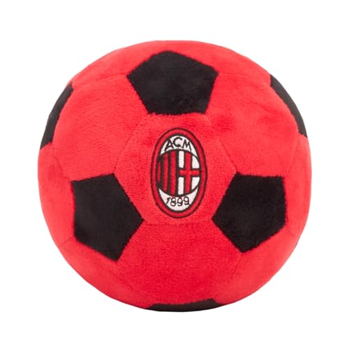 AC Milan Weicher Plüschball, 15 cm, offizielles Produkt von AC Milan