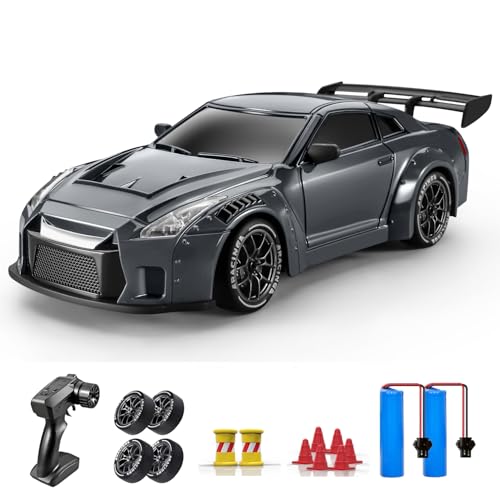 ACAMMZAR Ferngesteuertes Auto Drift, 1:24 20KM/H RC Drift Car, 4WD RC Auto mit LED-Leuchten, Zwei Batterien, für ab 4,5,6,7,8 + Jahre Kinder und Erwachsene ACAMMZAR Ferngesteuertes Auto Drift, 1:24 20KM/H RC Drift Car, 4WD RC Auto mit LED-Leuchten, Zwei Batterien, für ab 4,5,6,7,8 + Jahre Kinder und Erwachsene von ACAMMZAR