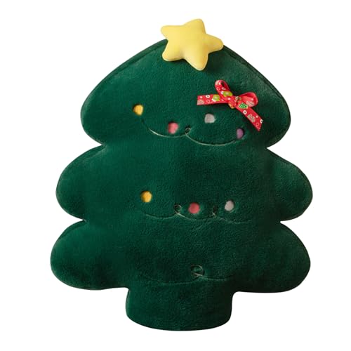 ACAREY Weihnachtskissen, Weihnachten Kuscheltiere, lebkuchenmann Weihnachtsbaum Plüschpupp, Kuscheltier Mädchen, plushie für Weihnachtsdekoration (A) von ACAREY