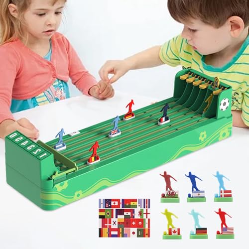 Tischfußball Tabletop, Tischfussball Kinder und Erwachsene, 2024 Neues Fußball Tischspiel, Partyartikel,für Familienspiel, Erwachsene und Kinder (B) von ACAREY