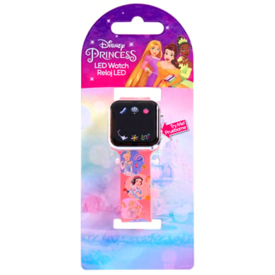 Otto Simon Accutime LED Kinderuhr Disney Princess pink von ACCUTIME