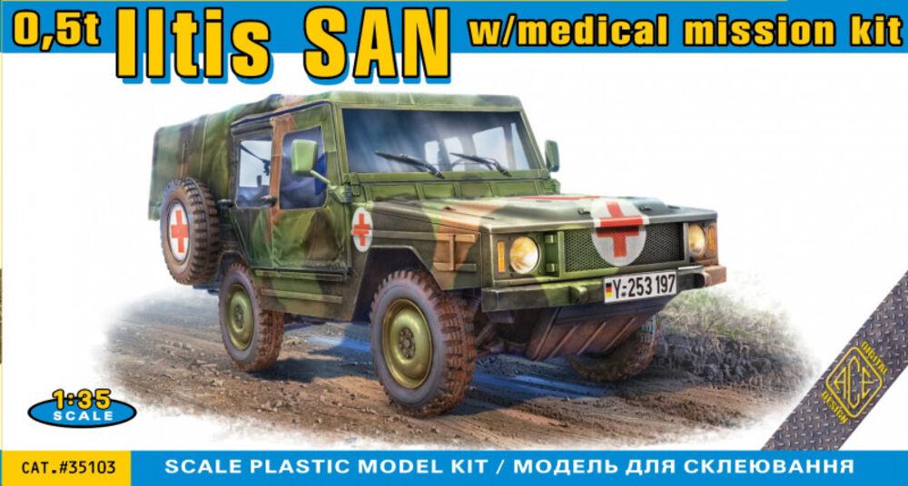 0,5t Iltis SAN w/medical mission kit von ACE