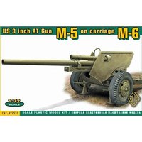 ACE 72531 1:72 US 3 inch AT Gun M5 on carriage M6 (later version) von ACE