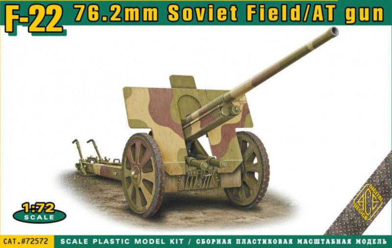 F-22 Soviet 76.2mm Soviet field/AT gun von ACE