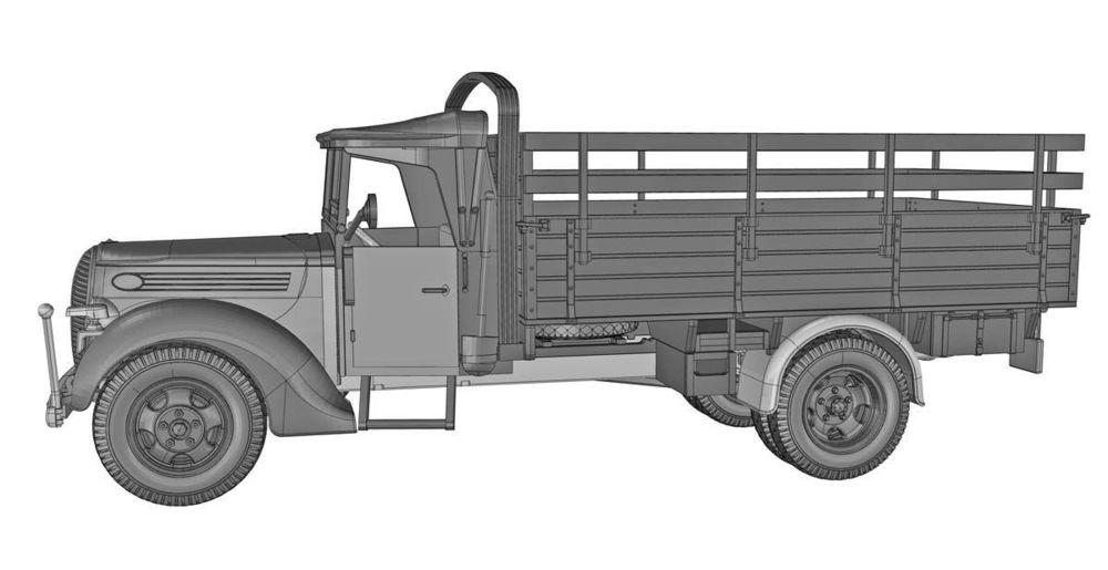 G917T 3t German cargo truck (m.1939 soft cab) von ACE