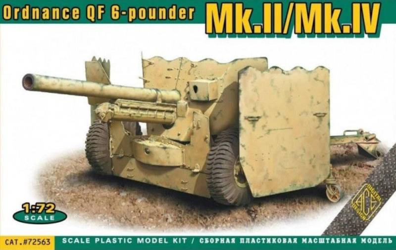 Ordnance QF 6-pounder Mk.II/Mk.IV von ACE