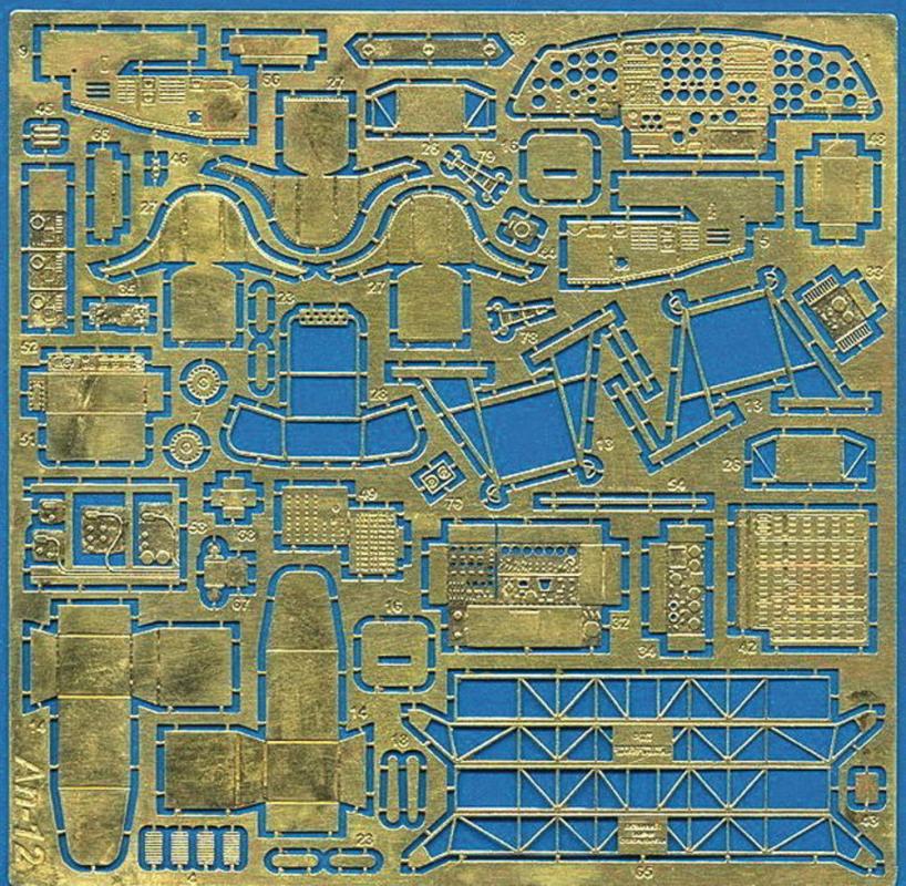 PE-Set for An-12 Cub (RODEN) Für Roden - Bausatz von ACE