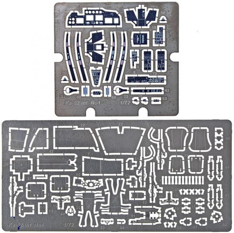 Photoetched set Ka-52 interior [Zvezda] von ACE