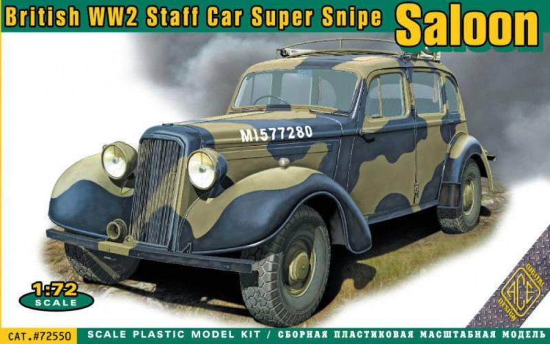 Super Snipe Saloon British Staff Car WW2 von ACE