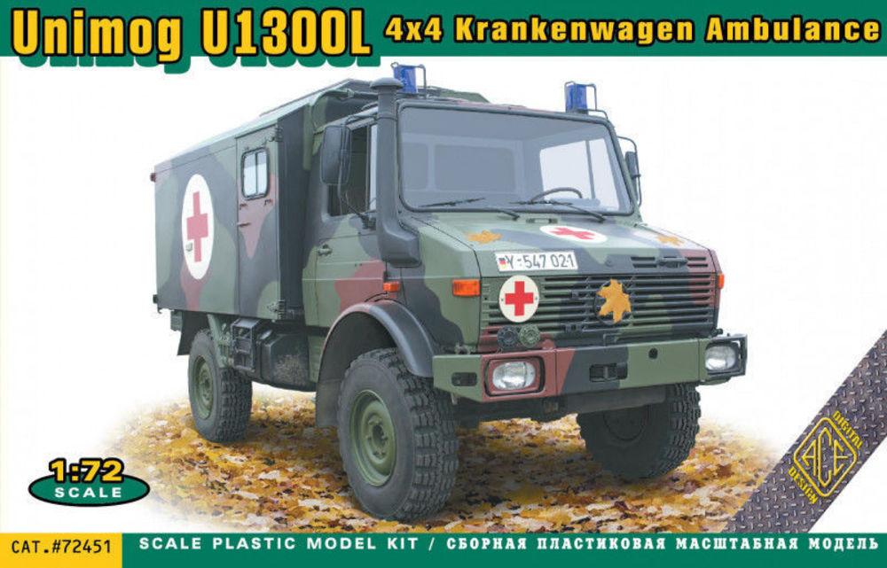 Unimog U1300L 4x4 Krankenwagen Ambulance von ACE