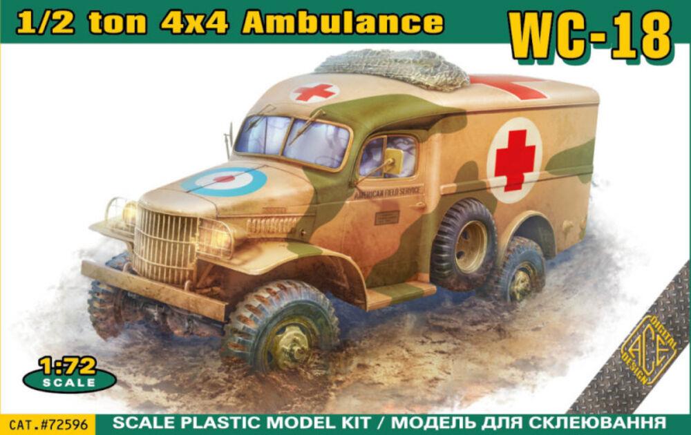 WC-18 1/2 ton 4x4 Ambulance truck von ACE