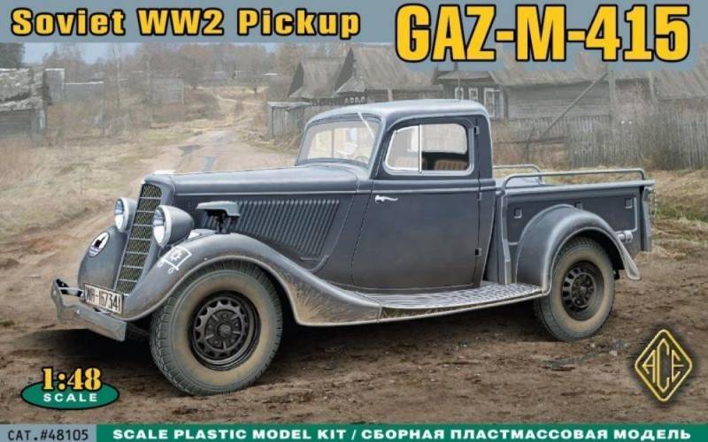 WWII Soviet pick-up GAZ-M-415 von ACE