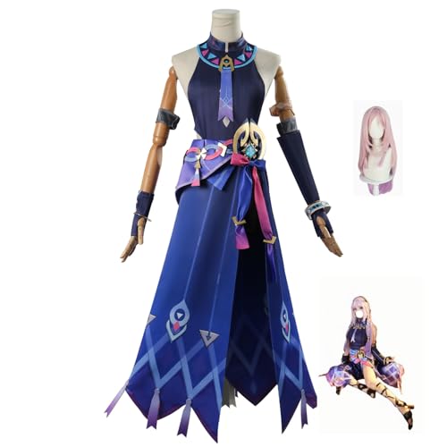 ACEMOOW Citlali cosplay anime kostüme für frauen full Perücke Bekleidungszubehör anzug spiel kostüm von ACEMOOW