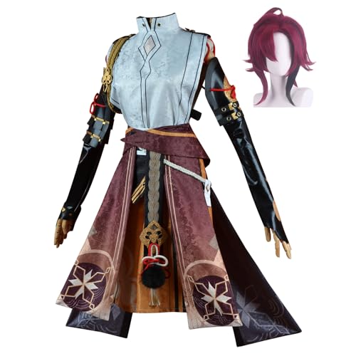 ACEMOOW Shikanoin Heizou cosplay anime kostüme für frauen full Perücke Bekleidungszubehör anzug spiel kostüm von ACEMOOW