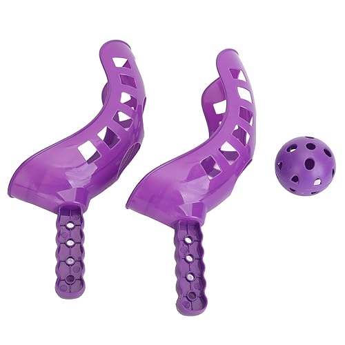 ACOGEDO [Fun Sports Scoop Ball Game Set für Outdoor -Wurf und Spielzeug mit Ergonomischem Griff | Langlebiger Plastikschaufel & Wirf Ball für Rasen, Strand, Picknick, Camping - Lebendiges Lila ACOGEDO [Fun Sports Scoop Ball Game Set für Outdoor -Wurf und Spielzeug mit Ergonomischem Griff | Langlebiger Plastikschaufel & Wirf Ball für Rasen, Strand, Picknick, Camping - Lebendiges Lila von ACOGEDO