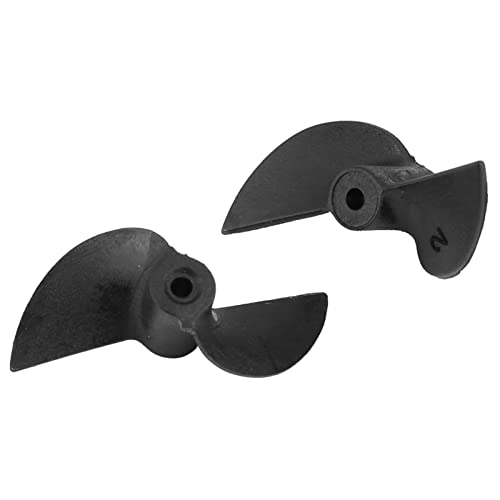 ACOGEDO RC-Bootspropeller, RC-Bootspropeller, 2-Blatt-Propeller, Einfache Installation, 1 Paar Kunststoff für 2-mm-Welle von ACOGEDO