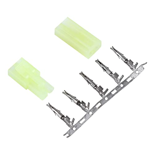 ACOGEDO Unverdrahteter -Stecker, Mini-Stecker-Buchse mit 5 Paar Stecker-Buchse für RC-Flugzeuge von ACOGEDO