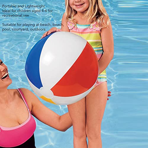 Aufblasbarer Strandball, Strandbälle für Pool für Schwimmbad, Wassersport, Vierfarbiger Strandball für und Erwachsene, 51 Cm von ACOGEDO